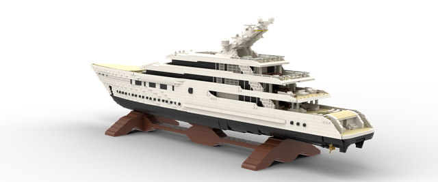 Lego super online yacht